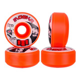 Roda Moska Skate 55mm Laranja