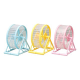 Roda Para Roedores Hamster Silenciosa Exercícios Em Gaiolas Cor Azul
