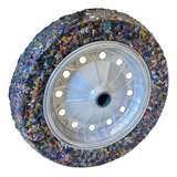 Roda Pneu Maciço Force Não Fura 3 25x8 Carrinho De Mão 150kg