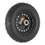 Roda Pneumática Para Carrinho Plataforma 325 8 Com Rolamento