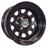 Roda Preta Brilhante Pro Comp 52 16x10 8x170mm