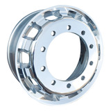Roda S camara Aluminio 22 5 Caminhão Borda Larga Alto Brilho