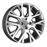 Roda Saveiro Cross Aro 15 Grafite D 4x100 R45 jogo bicos