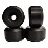 Roda Skate 53mm 100a Preta Conica Importada