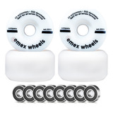 Roda Skate Emex Importada Emex 53mm 102a Rolamento