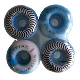 Roda Spitfire 51mm 99a Classics White blue Skate Importada