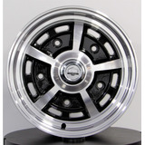Roda Sprintstar Aro 15 5 Furos 5x205 Jogo Fusca Kombi Cor Preto Diamante 5x205