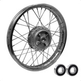 Roda Tras Completa   Rolamentos Sundown Max 125 Hunter 125
