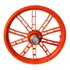 Roda Traseira 14 Reposição Para Bike Nathor S  Eixo Laranja