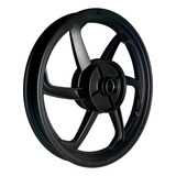 Roda Traseira Biz 100 Biz 125 Todas 6 Palitos Preto