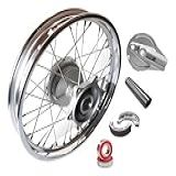 Roda Traseira Completa Nxr Bros 125 150 160 Raio 4mm