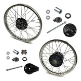 Roda Traseira Dianteira Completa Retentor Coxim Xlr 125