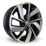 Roda Vw 5x100 Fox Polo Aro 17 1 Unidade bico S19