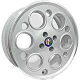 Rodas Alfa Romeu Ks02 Aro 17 4x98 Fiat 147 Uno Palio Jogo Cor Prata 4x98