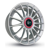 Rodas Aro 17 4x100 Sunline Racing Esportivas B a r 4 Rodas Cor Prata