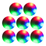 Rodas De Skate Led 8 Peças Em Linha 16 Rolamentos Iluminad