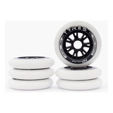 Rodas Hd Inline Tyres Para Patins 110mm 85a Pack Com 6