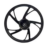 Rodas Liga Leve Pop 100 110i Tambor Pé De Galinha Preta Iron