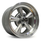 Rodas Palito Aro 15 Cragar Maverick Ranger Prata