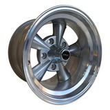 Rodas Palito Aro 15 Tala 10 E Tala 8 5x139 E55 Cragar Jogo Cor Prata Diamante 5x139