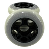 Rodas Para Patins Roller Hd Inline 80mm 85a Kit Com 4