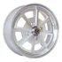 Rodas Porsche 914 P/ Fusca Aro 15x6 4x130 + Bicos Cor Prata Com Diamantado