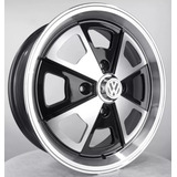 Rodas Porsche 914 P Fusca 15 Jg bicos paraf Link Especial Cor Preto Com Diamantado