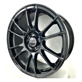 Rodas Scorro Subaru Aro 17 5x100 jogo Bicos Cor Preto brilhante