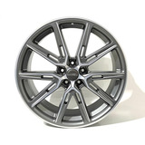 Rodas Volkswagem Polo Jetta Golf Aro 20 5x112 jogo Bicos Cor Grafite Diamantado