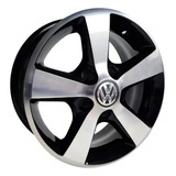 Rodas Volkswagen Kombi L Edition Aro 14 5x112 jogo Bicos Cor Preto Diamantado