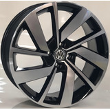 Rodas Vw Gol Voyage 4x100 Aro 14 jogo bicos Cor Preto Com Diamantado