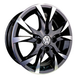 Rodas Vw Voyage Gol Up Saveiro Aro 14 4x100 Jogo bicos S215