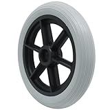 Rodinha Dianteira Aro 7 Para Cadeira De Rodas Cinza