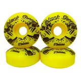Rodinha Iniciante Skate Roda Black Sheep 53mm Pu 97a