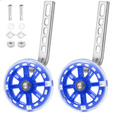 Rodinha Lateral Para Bike Infantil Regulável Aro 12 Ao 20 Cor Azul