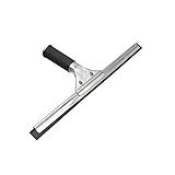 Rodo De Limpeza De Janelas E Vidros Rodo De Janela De Silicone Limpador De Janela Profissional Para Banheiro Chuveiro Carro Vidro Cor 35 X 12 7 Cm Preto 