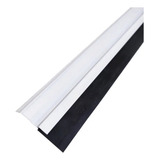 Rodo Friso Branco Protetor Vedador De Porta 70 80 90 100cm