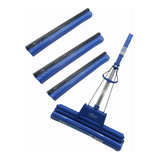 Rodo Mágico 38 Cm Cabo Retrátil Com 3 Refil Extra Reposição