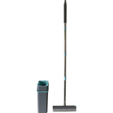 Rodo Mágico Mop Super Flat Balde Limpeza Vassoura Lava Seca