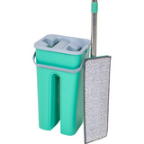 Rodo Mop Flat Balde Duplo Lava Seca 360 Multiuso Com 2 Refil