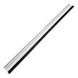 Rodo Vedador De Porta Alumínio Friso Vedante Protetor 120cm