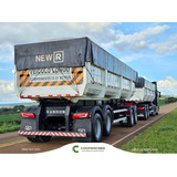 Rodotrem Basculante Randon 23 24 Com Pneus Dolly Rebaixado
