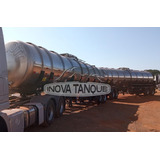 Rodotrem Tanque Aço Inox Ano 2007 60 000lt