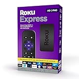 Roku Express - Streaming Player Full Hd, Transforma Sua Tv Em Smart Tv, Com Controle Remoto E Cabo Hdmi Incluídos