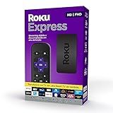 Roku Express Streaming Player Full HD Transforma Sua TV Em Smart TV Controle Remoto E Cabo HDMI Inclusos
