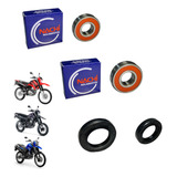 Rolamento Nachi Retentor Roda Traseira Lander 250 Kit