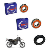 Rolamento Retentor Roda Traseira Yamaha Xtz 125 03 Pç 