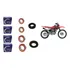 Rolamento Roda Honda Crf 230f + Ret Roda Diant E Tras Nachi