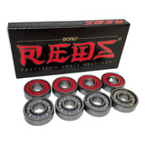 Rolamentos Red Bones Redz Skate Patins Long Board