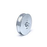 ROLDANA 5 CANAL EM U EIXO E ROLAMENTO